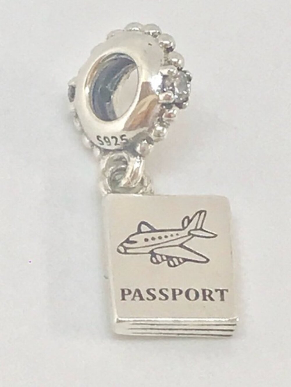 Pandora Passport Love Travel Silver Charm Dangle